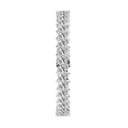 Platinum Calvina Marquise Lab Diamond Tennis Bracelet (10 Ct. Tw.) left