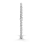 10kt White Gold Round Bezel Lab Diamond Tennis Bracelet (3 Ct. Tw.) left