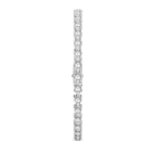 9ct White Gold Serene Pear Lab Diamond Tennis Bracelet (3 Ct. Tw.) standing product image one