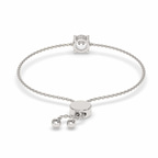 14ct White Gold Paula Round Fashion Bracelet (1 Ct. Tw.) side right image one
