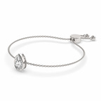 14kt White Gold Michelle Pear Fashion Bracelet (6 Ct. Tw.) right