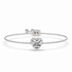 14kt White Gold Kyra Heart Fashion Bracelet (3/4 Ct. Tw.) front image