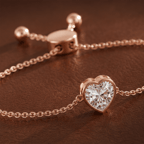 14kt White Gold Kyra Heart Fashion Bracelet (3/4 Ct. Tw.) color product image one