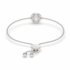 14ct White Gold Isabella Round Halo Fashion Bracelet (2 Ct. Tw.) side right image one