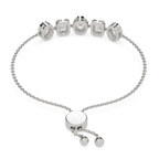 14kt White Gold Alexa Multishape Fashion Bracelet (3 Ct. Tw.) left