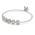 14kt White Gold Alexa Multishape Fashion Bracelet (3 Ct. Tw.) right
