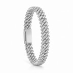 Platinum Solace Cuban Link Bracelet (5 Ct. Tw.) right