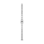 Platinum Darcy Round Lab Diamond Tennis Bracelet (2 Ct. Tw.) standing product image one