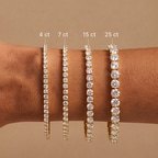 Platinum Darcy Round Lab Diamond Tennis Bracelet (2 Ct. Tw.) color product image two