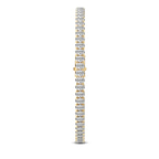 9ct Yellow Gold Everlyn Oval Lab Diamond Tennis Bracelet (25 Ct. Tw.) left