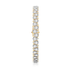9ct Yellow Gold Marion Pear Lab Diamond Tennis Bracelet (10 Ct. Tw.) left