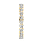 10kt Yellow Gold Anahita Round Lab Diamond Tennis Bracelet (20 Ct. Tw.) left