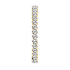 9ct Yellow Gold Agatha Emerald Lab Diamond Tennis Bracelet (25 Ct. Tw.) standing product image one