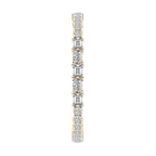 10kt Yellow Gold Lois Multi-Shape Lab Diamond Tennis Bracelet (7 Ct. Tw.) left