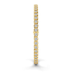 10kt Yellow Gold Round Bezel Lab Diamond Tennis Bracelet (3 Ct. Tw.) left