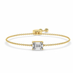 14kt Yellow Gold Chrissa Emerald Fashion Bracelet (1 Ct. Tw.) front image
