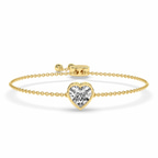 14kt Yellow Gold Kyra Heart Fashion Bracelet (3/4 Ct. Tw.) front image
