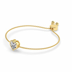 14kt Yellow Gold Kyra Heart Fashion Bracelet (3/4 Ct. Tw.) right