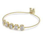 14kt Yellow Gold Alexa Multishape Fashion Bracelet (2 Ct. Tw.) right