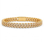 10kt Yellow Gold Aureon Cuban Link Bracelet (4 Ct. Tw.) front image