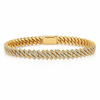 10kt Yellow Gold Solace Cuban Link Bracelet (5 Ct. Tw.) front image
