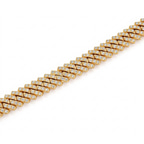 10kt Yellow Gold Solace Cuban Link Bracelet (5 Ct. Tw.) left