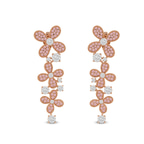 18ct Rose Gold Secret Garden Earrings (3 1/2 Ct. Tw.) front image