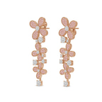 18ct Rose Gold Secret Garden Earrings (3 1/2 Ct. Tw.) right
