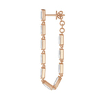 10kt Rose Gold Dashing Drops (11 Ct. Tw.) left
