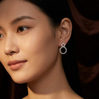 18kt Rose Gold Interconnected Earrings (1 1/2 Ct. Tw.) model