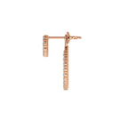18kt Rose Gold Interconnected Earrings (1 1/2 Ct. Tw.) standing product image one