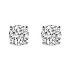 10kt White Gold Rayne Diamond Stud Earrings (1 Ct. Tw.) front image