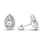 10kt White Gold Ayla Diamond Stud Earrings (12 Ct. Tw.) right