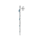 18ct White Gold The Ripple Earrings (6 Ct. Tw.) left
