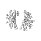 14ct White Gold Flashing Lights Earrings (13 Ct. Tw.) right