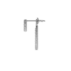 14ct White Gold Interconnected Earrings (1 1/2 Ct. Tw.) standing product image one
