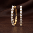14kt Yellow Gold Livia Lab Diamonds Hoop Earrings (6 Ct. Tw.) color product image one