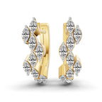 9ct Yellow Gold Cherie Marquise Lab Diamond Earrings (7/8 Ct. Tw.) front image