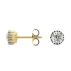 10kt Yellow Gold Caelia Diamond Stud Earrings (1 Ct. Tw.) right