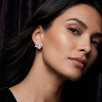 14kt Yellow Gold Double Delight Lab Diamond Stud Earrings (10 Ct. Tw.) model image two