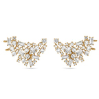 14ct Yellow Gold The Cluster Earrings (10 Ct. Tw.) front image