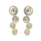 14ct Yellow Gold The Ripple Earrings (6 Ct. Tw.) right