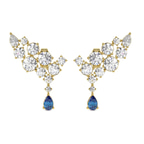 18ct Yellow Gold Ocean Drop Earrings (7 Ct. Tw.) front image