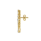 18ct Yellow Gold Ocean Drop Earrings (7 Ct. Tw.) standing product image one