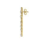 10kt Yellow Gold Secret Garden Earrings (3 1/2 Ct. Tw.) left