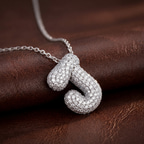 Platinum Lab Diamond Initial J Necklace (1 Ct. Tw.) color product image two