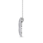 Platinum Lab Diamond Initial N Necklace (1 Ct. Tw.) right