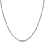 Platinum Eden Oval Lab Diamond Tennis Necklace (15 Ct. Tw.) front image