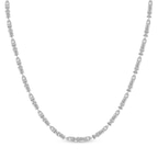 10kt White Gold Multi-Shape Lab Diamond Tennis Necklace (25 Ct. Tw.) front image