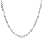 Platinum Infinity Pear Lab Diamond Tennis Necklace (7 Ct. Tw.) front image